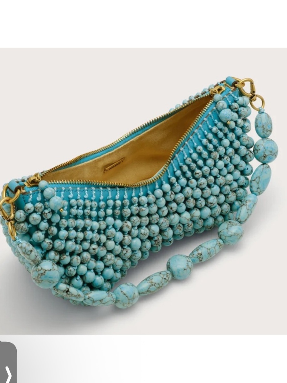 Cult Gaia Mercier Beaded Shoulder Bag - Picture 2 of 5